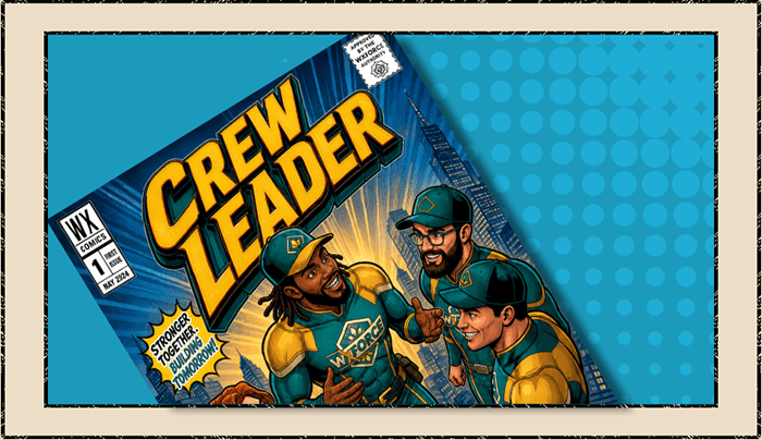 cover of comic book titled Crew Leader