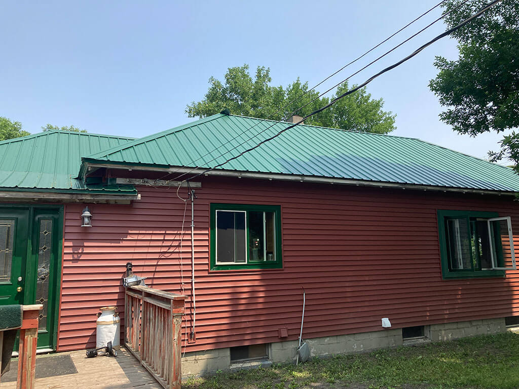 after siding & windows were replaced