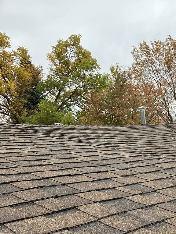 after shingles on house were replaced