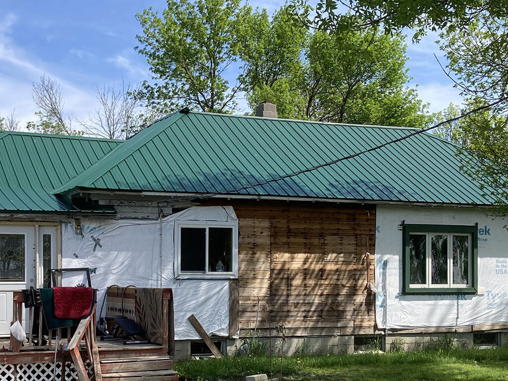 before siding & windows were replaced