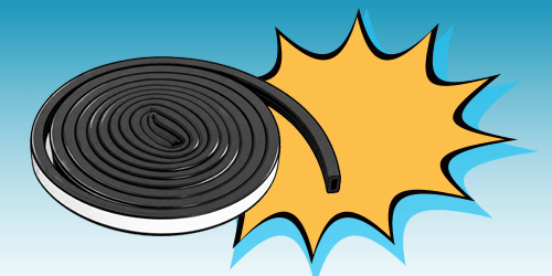 roll of weather stripping