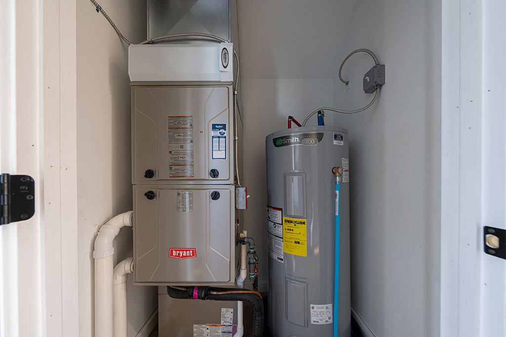 a new furnace and water heater